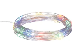 LED-Drahtlichterkette 20 LEDs Multi-Color 2 m