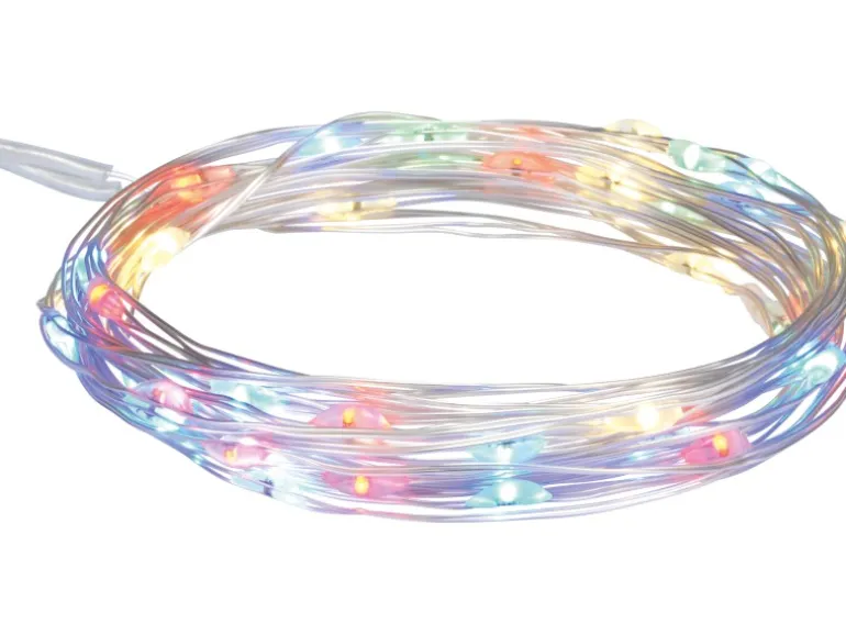 LED-Drahtlichterkette 40 LEDs Multi-Color 4 m