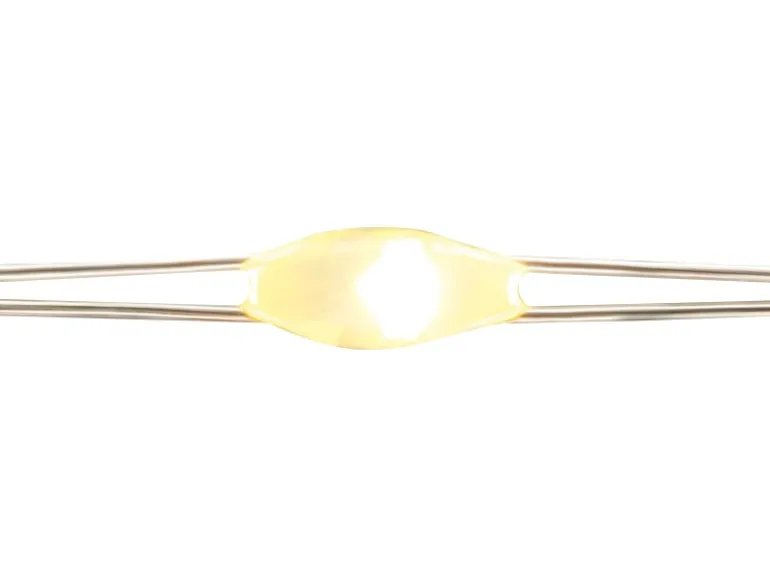 LED-Drahtlichterkette 320 LEDs Warmweiß Silbernes Kabel 35 m