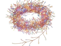 LED-Drahtlichterkette 720 LEDs Multi-Color Transparentes Kabel 13 m