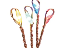 LED-Drahtlichterkette 720 LEDs Multi-Color Transparentes Kabel 13 m