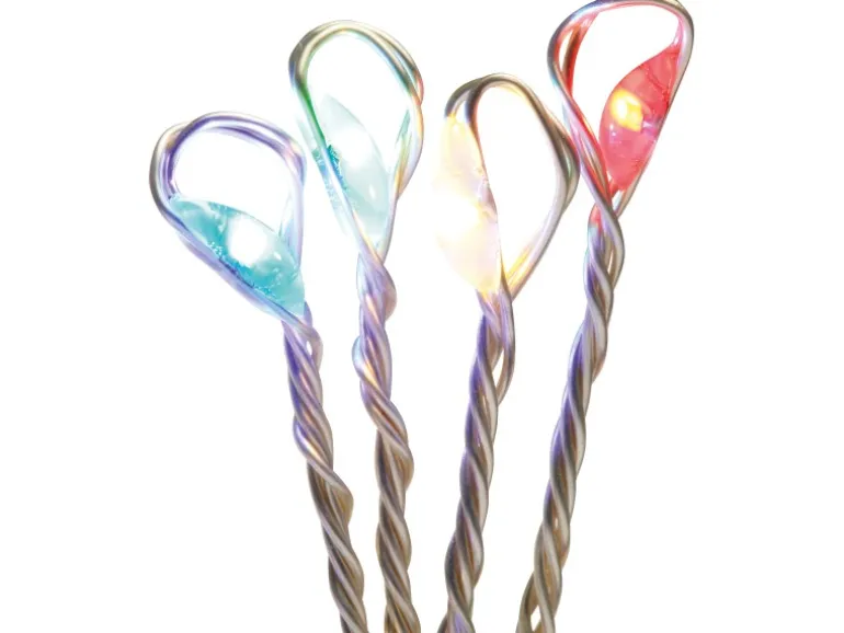 LED-Drahtlichterkette 240 LEDs Multi-Color Transparentes Kabel 7,4 m