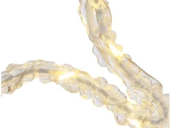 LED-Engel 32 cm Silberfarben