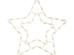 LED-Fensterlicht 50 LEDs Warmweiß 3-fach sortiert