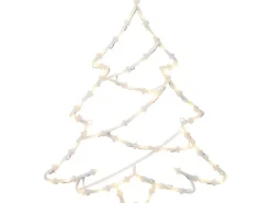 LED-Fensterlicht 50 LEDs Warmweiß 3-fach sortiert