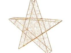 LED-Figur Stern 60 cm Gold