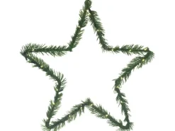 LED-Figur Stern mit Timer 30 LEDs Warmweiß 36 cm x 36 cm