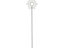 LED-Gartenstecker Schneeflocke 118,5 cm x 27 cm x 0,8 cm