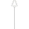 LED-Gartenstecker Tannenbaum 118,5 cm x 25 cm x 0,8 cm