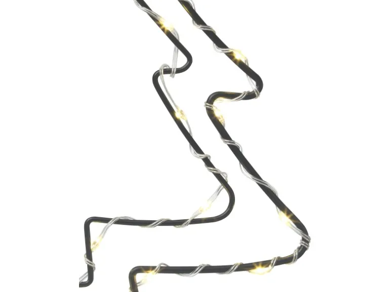 LED-Gartenstecker Tannenbaum 118,5 cm x 25 cm x 0,8 cm