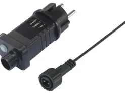 LED-Kerzen-Lichterkette 20 LEDs Warmweiß Grünes Kabel 12,9 m