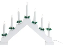 LED-Lichterbogen aus Holz