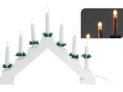 LED-Lichterbogen aus Holz