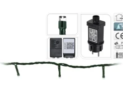 LED-Lichterkette 480 bunte LEDs App-Steuerung innen und außen