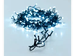 LED-Lichterkette 240 kaltweiße LED mit Sensor für innen und außen