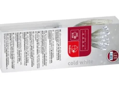 LED-Lichterkette 40 kaltweiße LEDs Transparentes Kabel 322 cm