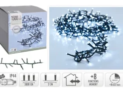 LED-Lichterkette 1.500 LEDs 30 m Kaltweiß