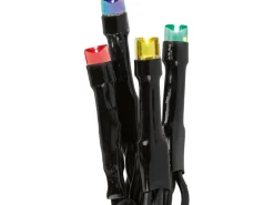 LED-Lichterkette 400 LEDs Bunt in Kunststoffbox Grünes Kabel 34,92 m