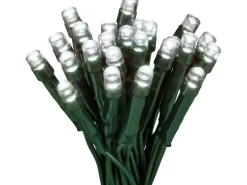 LED-Lichterkette 140 LEDs Kaltweiß in Kunststoffbox Grünes Kabel 15,42 m