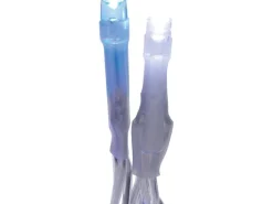 LED-Lichterkette 80 LEDs Kaltweiß/Blau Transparentes Kabel 11,32 m