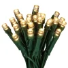 LED-Lichterkette 120 LEDs Warmweiß Grünes Kabel 12 m