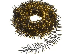 LED-Lichterkette 1.920 LEDs Warmweiß und 8 Leuchtmodi