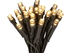 LED-Lichterkette 240 LEDs Warmweiß in Kunststoffbox Schwarzes Kabel 22,92 m