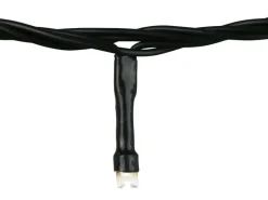 LED-Lichterkette 240 LEDs Warmweiß in Kunststoffbox Schwarzes Kabel 22,92 m