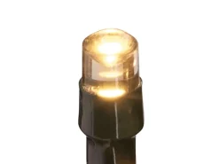 LED-Lichterkette 400 LEDs Warmweiß in Kunststoffbox Schwarzes Kabel 34,92 m