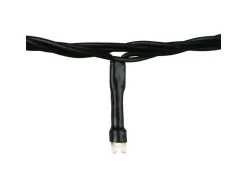 LED-Lichterkette 400 LEDs Warmweiß in Kunststoffbox Schwarzes Kabel 34,92 m