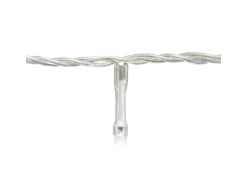 LED-Lichterkette 240 LEDs Warmweiß in Kunststoffbox Transparentes Kabel 22,92 m