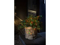 LED-Lichterkette Globes 80 bunte LEDs für innen und außen