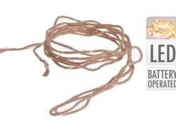 LED-Lichterkette-Kordel 50 warmweiße LED 500 cm