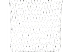 LED-Lichternetz 200 LEDs Warmweiß Grünes Kabel 2 m x 2 m