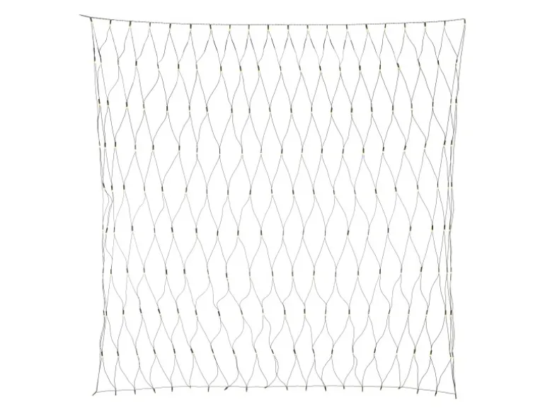 LED-Lichternetz 300 LEDs Warmweiß Grünes Kabel 3 m x 3 m