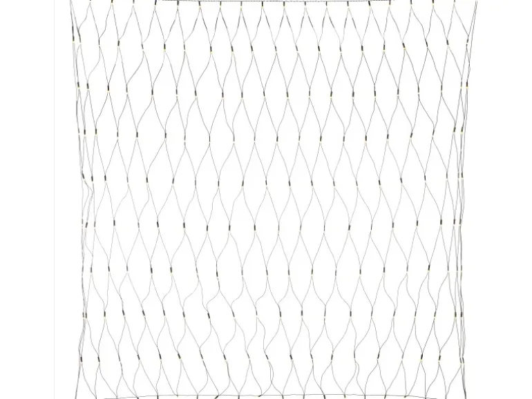 LED-Lichternetz 200 warmweiße LEDs Grünes Kabel 300 cm