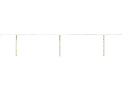 LED-Lichtstäbe 120 LEDs Warmweiß Transparentes Kabel 9,05 m