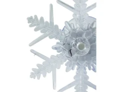 LED-Schneeflocke 1 LED Mehrfarbig 4 Designs