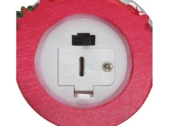 LED-Schneekugel Weihnachten Polyresin 4-fach sortiert