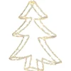 LED-Silhouetten-Figur Tannenbaum 43 cm Transparent