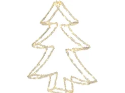 LED-Silhouetten-Figur Tannenbaum 43 cm Transparent