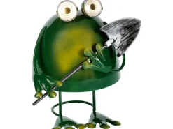 LED-Solardekoleuchte Frosch