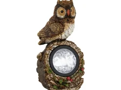 LED-Solarfigur Eule