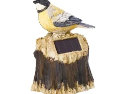 LED-Solarfigur Spatz