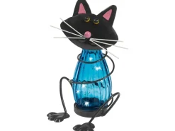 LED-Solarleuchte Bardi Katze