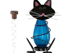 LED-Solarleuchte Bardi Katze