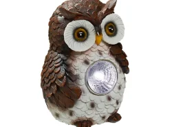 LED-Solarleuchte Visso Eule