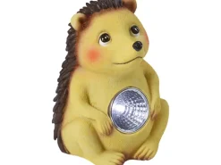 LED-Solarleuchte Visso Igel