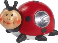 LED-Solarleuchte Visso Marienkäfer