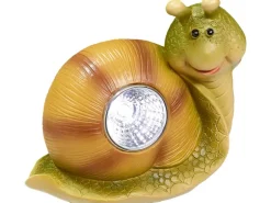 LED-Solarleuchte Visso Schnecke